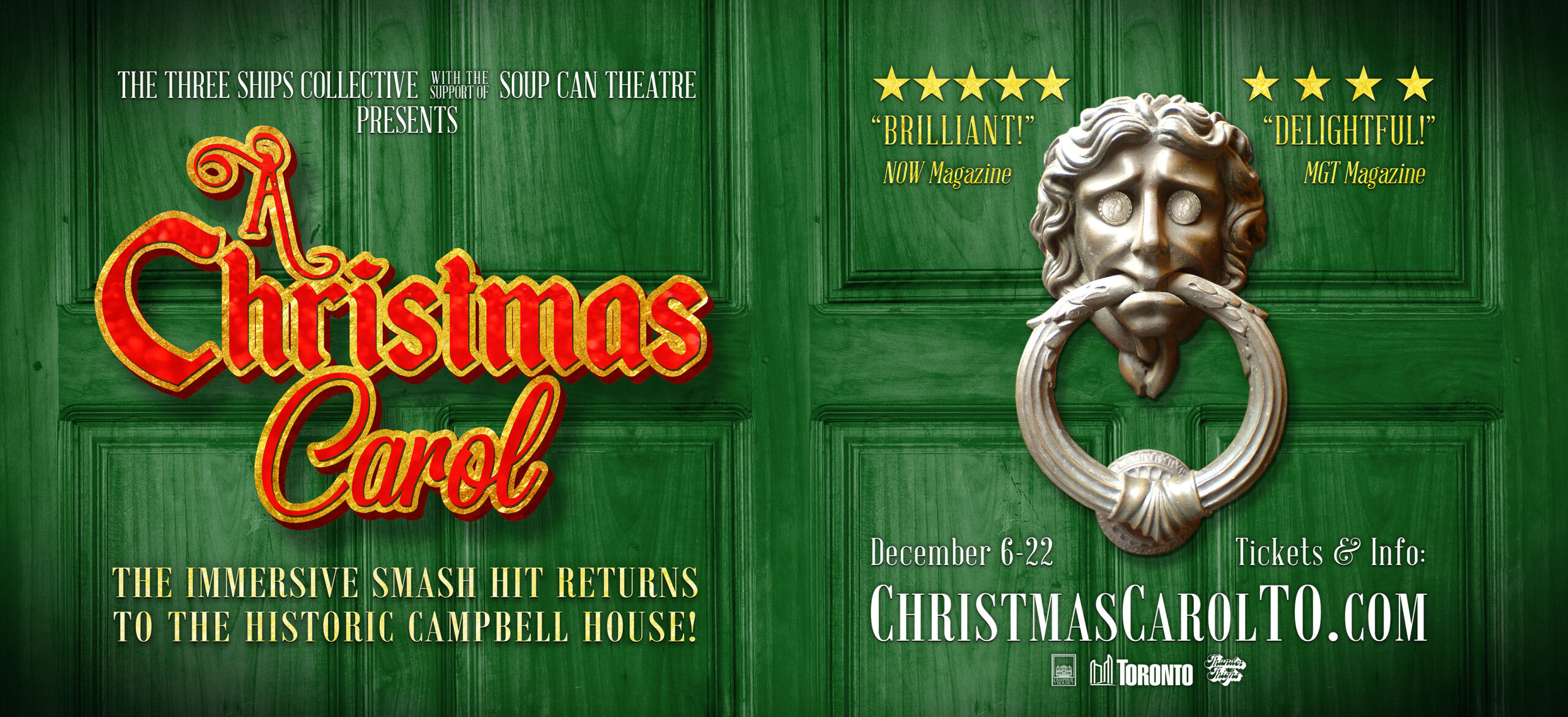 A Christmas Carol 2023 Campbell House Museum